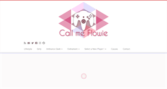 Desktop Screenshot of callmeflowie.com